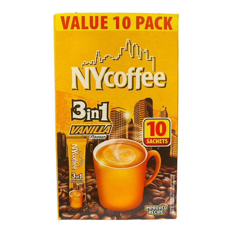 NY Coffee 3 in 1 Vanilla 10 x 14g