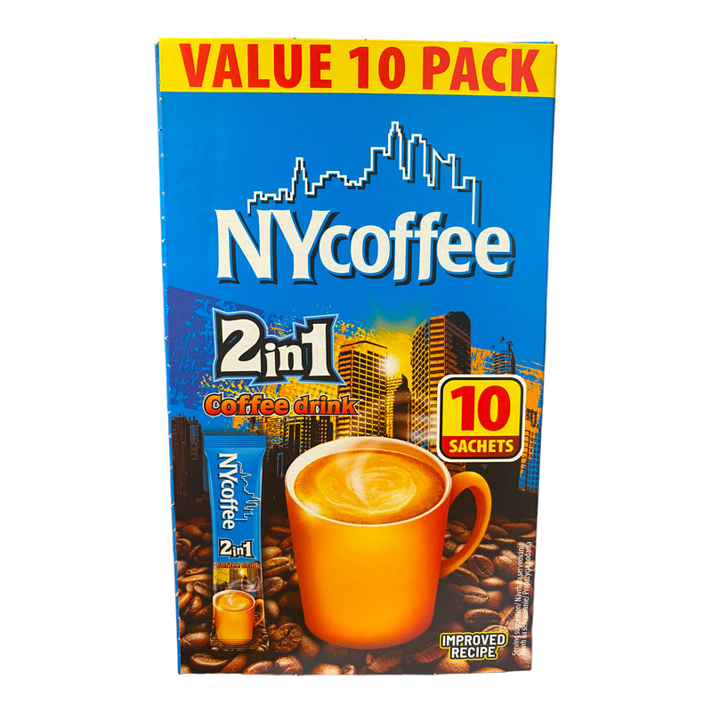 NY Coffee 2 in 1 Coffee Drink 10 x 10g