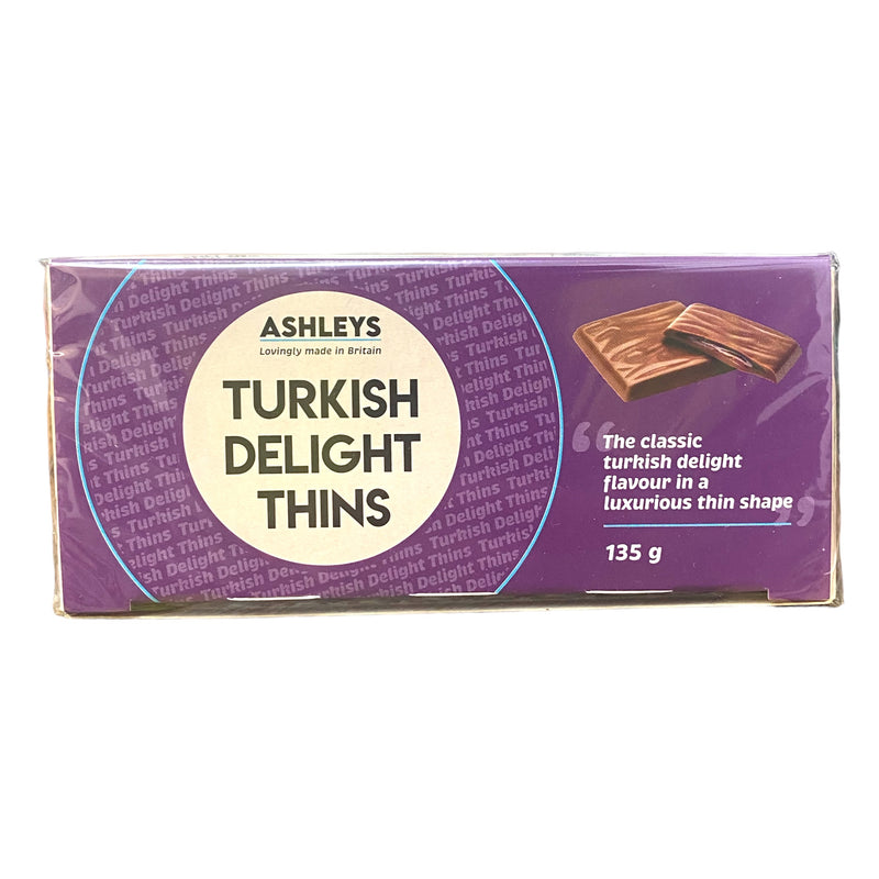 Ashley’s Turkish Delight Thins 135g