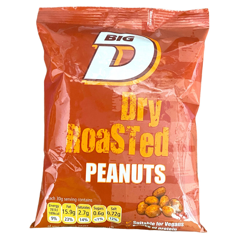 Big D Dry Roasted Peanuts 200g