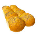 White Seeded Crusty Rolls x8 *ORDER BY 1PM FOR NEXT DAY DELIVERY*