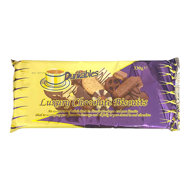 Dunkables Luxury Chocolate Biscuits 330g