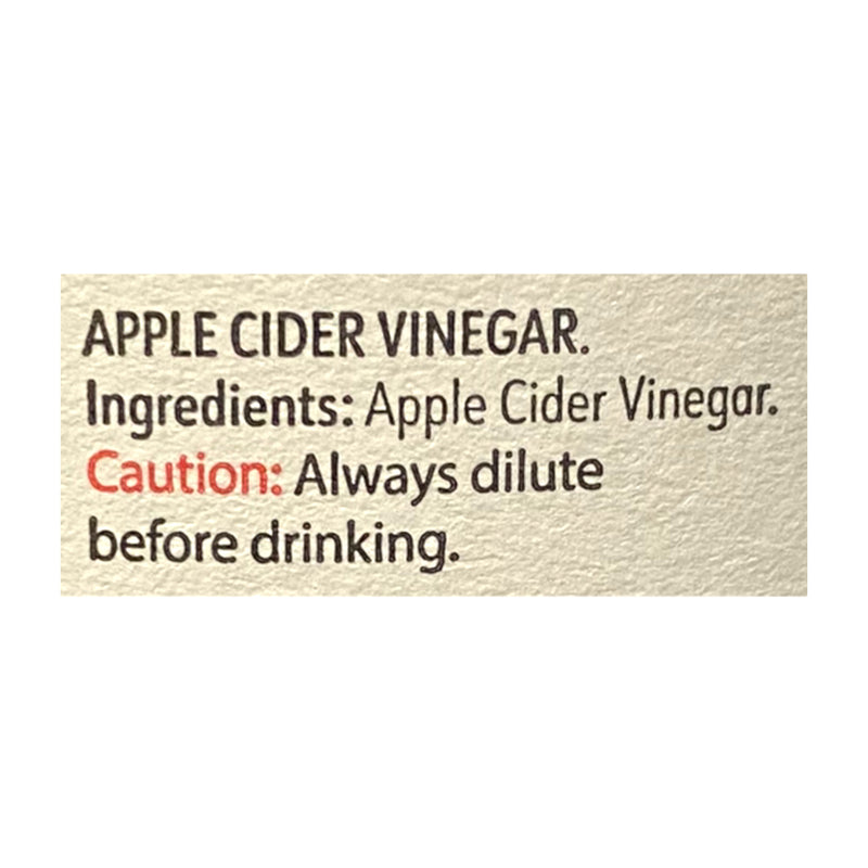 Willys Natural Apple Cider Vinegar 500ml