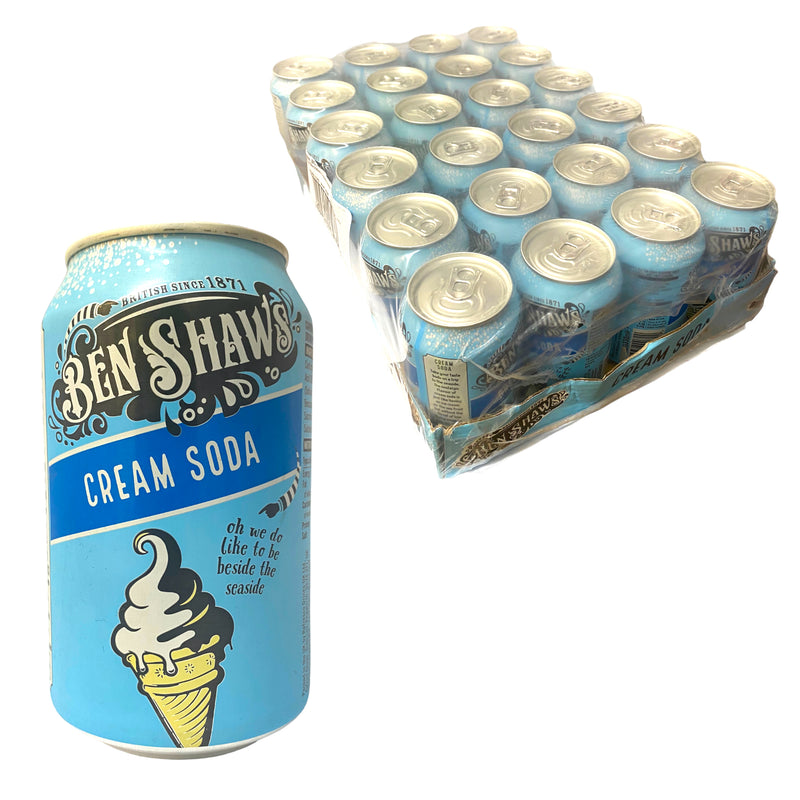 Ben Shaw Cream Soda 24 x 330ml