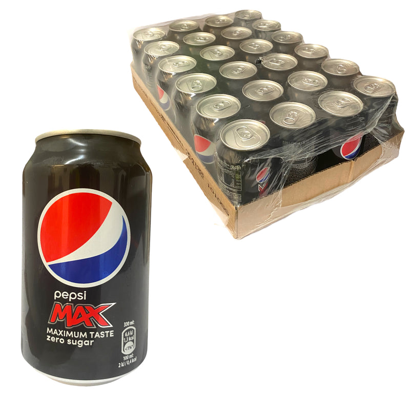 Pepsi Max Zero Sugar 24 x 330ml