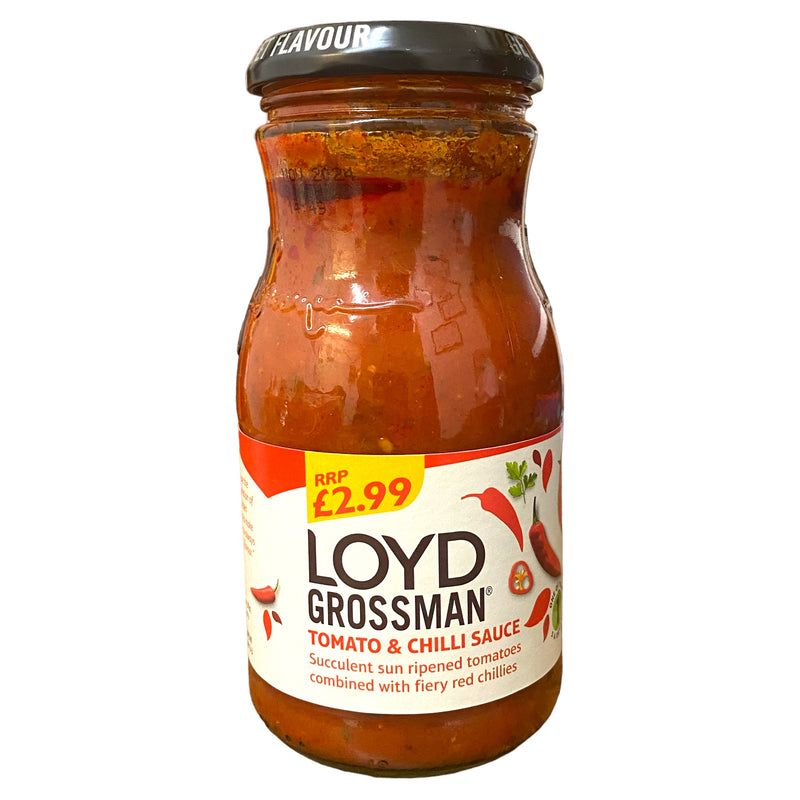 Loyd Grossman Tomato & Chilli Sauce 350g