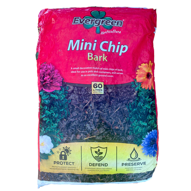 Evergreen Mini-Chip Bark 60L