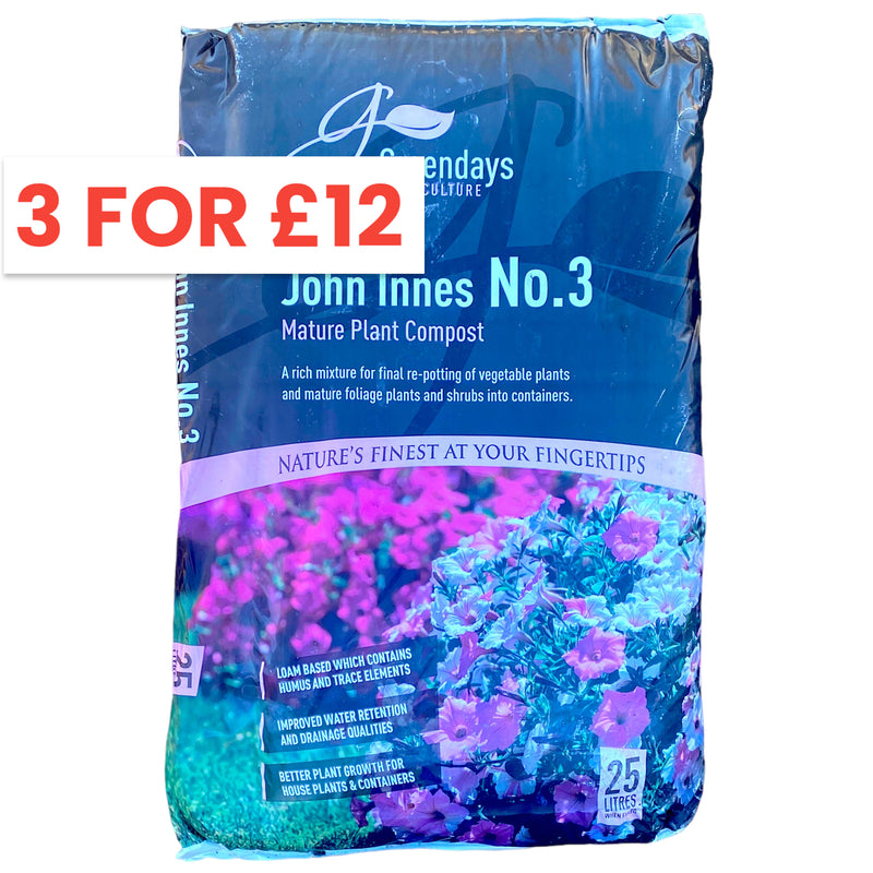 Growise John Innes No.3 Mature Plant Compost 25L