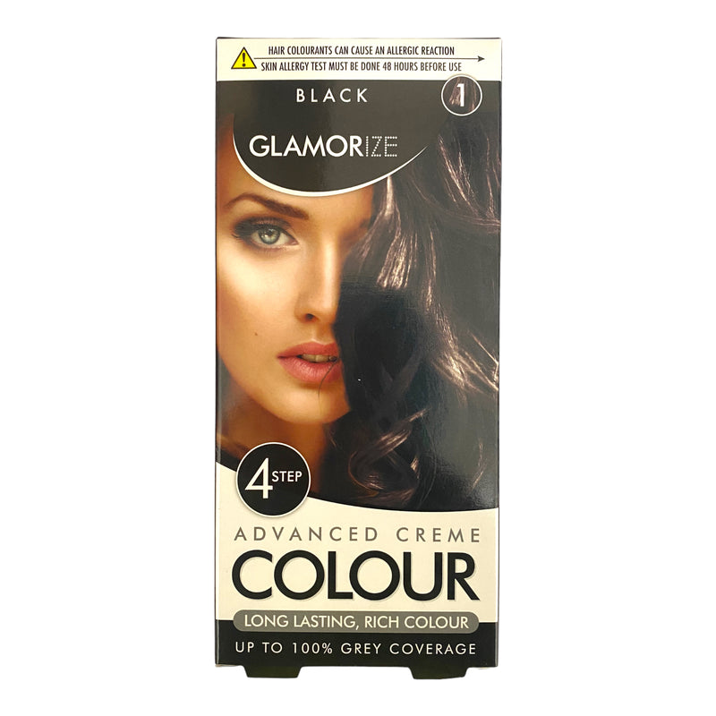 Glamorize Advanced Creme Colour Black 40ml