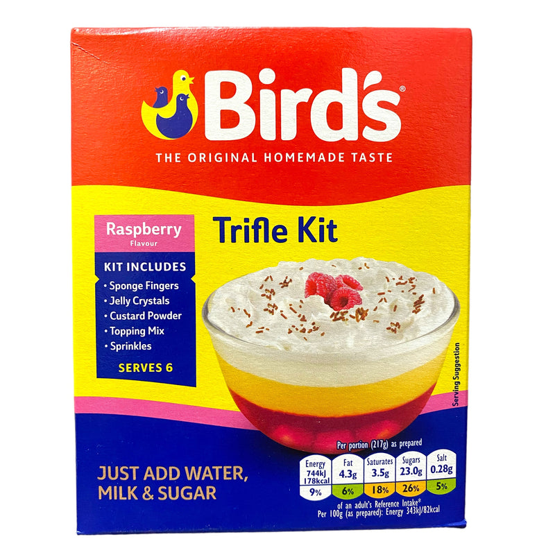 Birds Trifle Kit Raspberry Flavour 141g