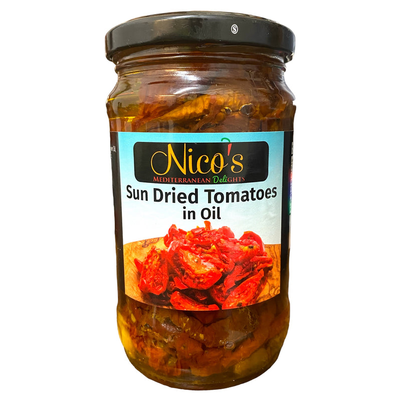 Nicos Sun Dried Tomatoes In Oil 300g