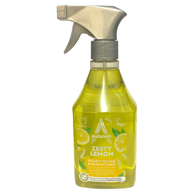 Astonish Disinfectant Zesty Lemon 550ml
