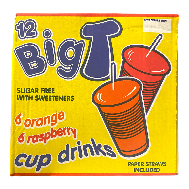 Big T Cup Drinks 12 x 200ml