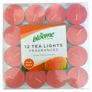 Bloome Tea Light Candles Fresh Peach x 12