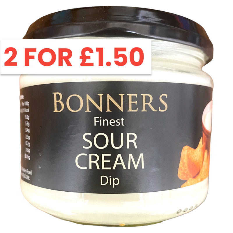 Bonners Finest Sour Cream Dip 280g