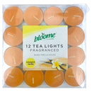 Bloome Tea Light Candles Indulgent Vanilla x 12
