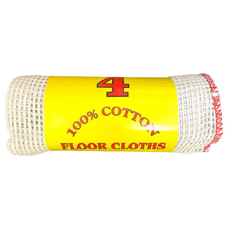 Royal Markets 100% Cotton Floor Cloths x 4
