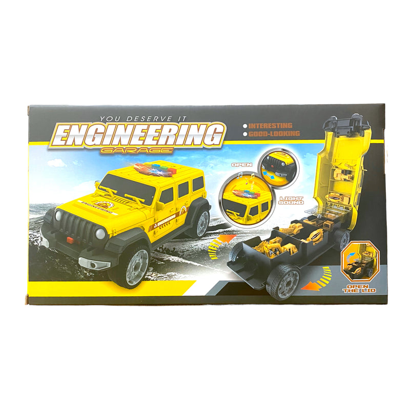 Garage Car 4x4 Engineering Age 3+