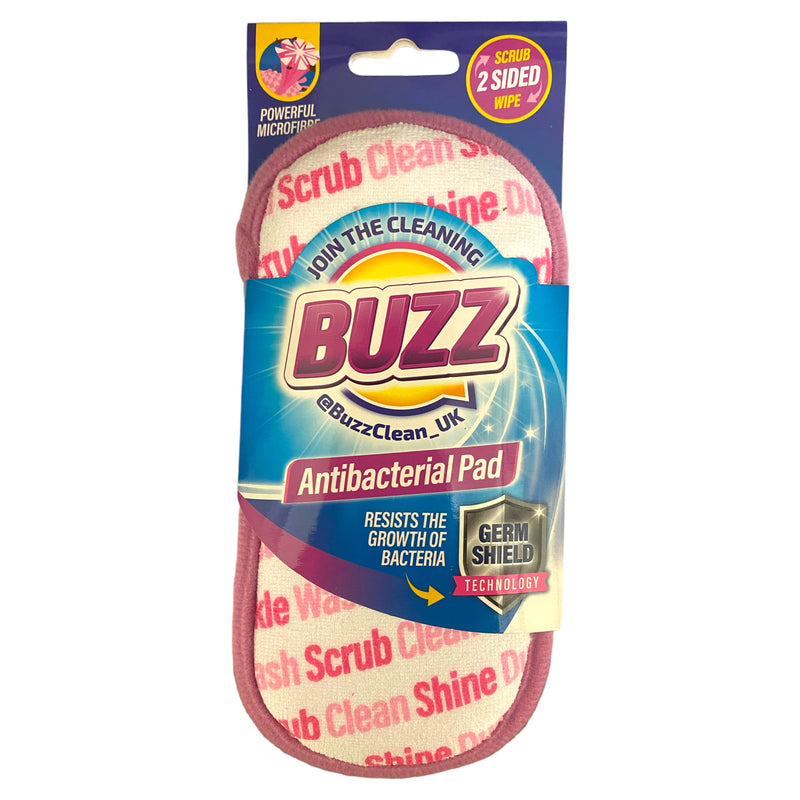 Buzz Antibacterial Pad Pink