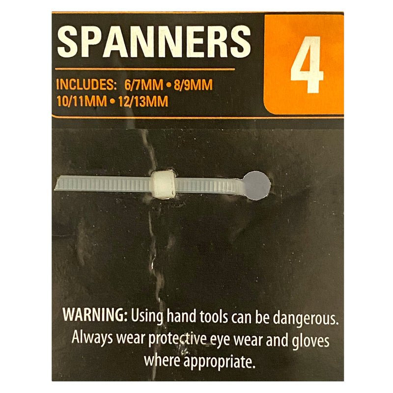 Handy Home Spanners x 4