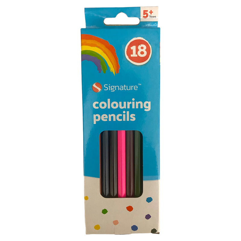 Signature Colouring Pencils 18pk