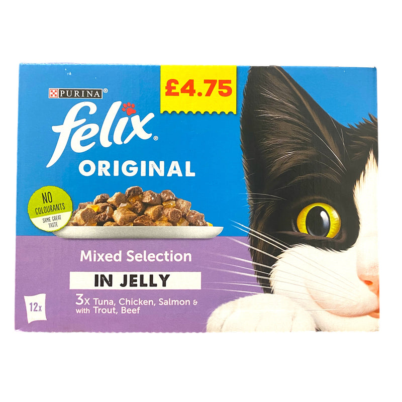 Felix Mixed Selection In Jelly 12 x 100g