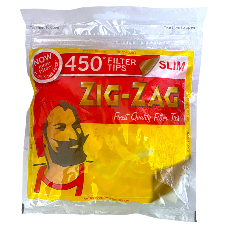 Zig Zag Filter Tips 450pk