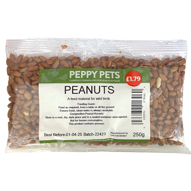 Peppy Pets Peanuts 250g