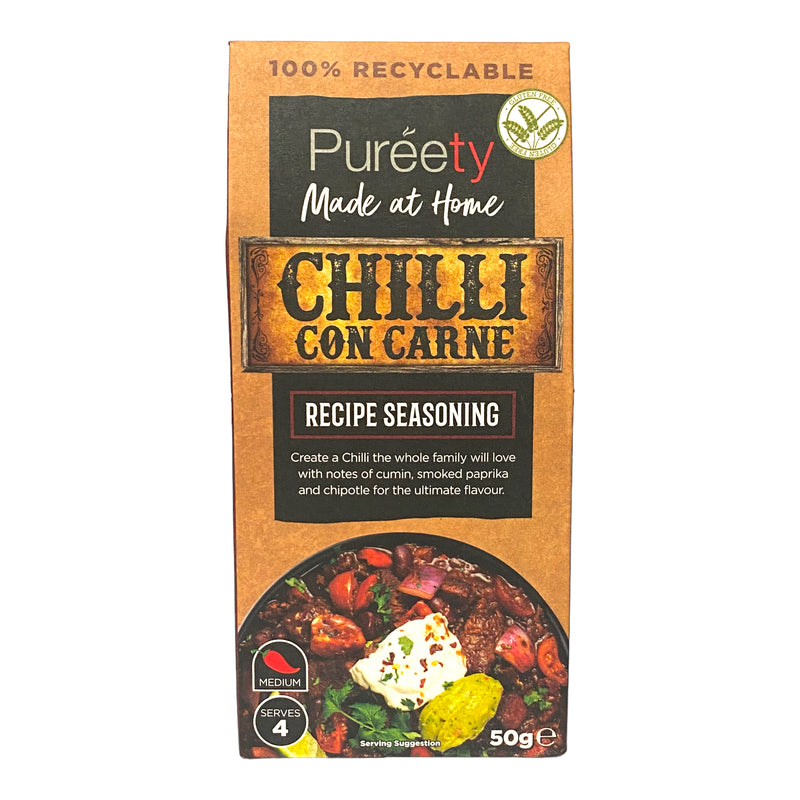 Puréety Chilli Con Carne Recipe Seasoning 50g