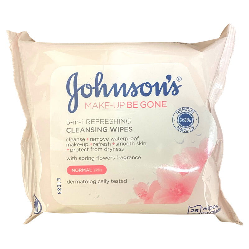 Johnson’s Make Up Be Gone Wipes For Normal Skin 25pk
