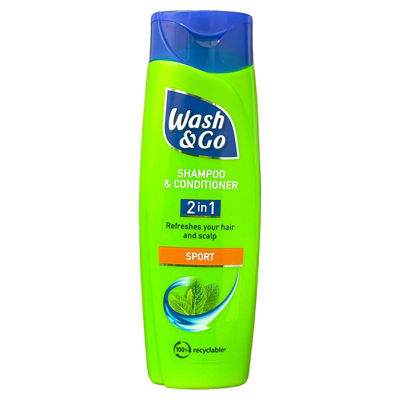 Wash & Go 2 in 1 Sport Shampoo & Conditioner 200ml