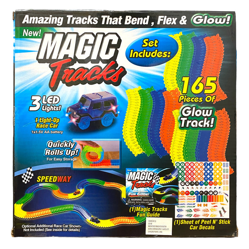 Magic Tracks Glow In The Dark Race Track 165 pieces