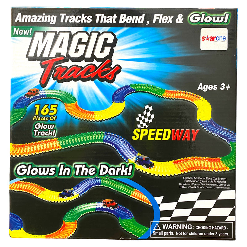Magic Tracks Glow In The Dark Race Track 165 pieces