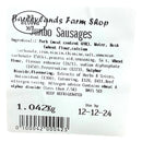 Jumbo Sausages 1kg