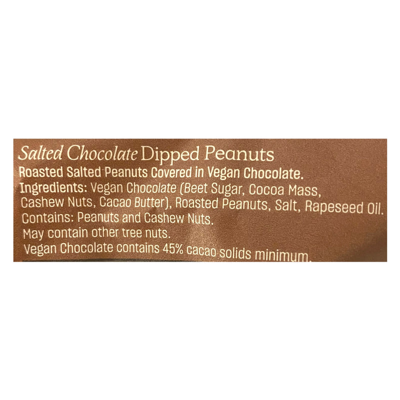 Deliciously Ella Salted Chocolate Dipped Peanuts 81g