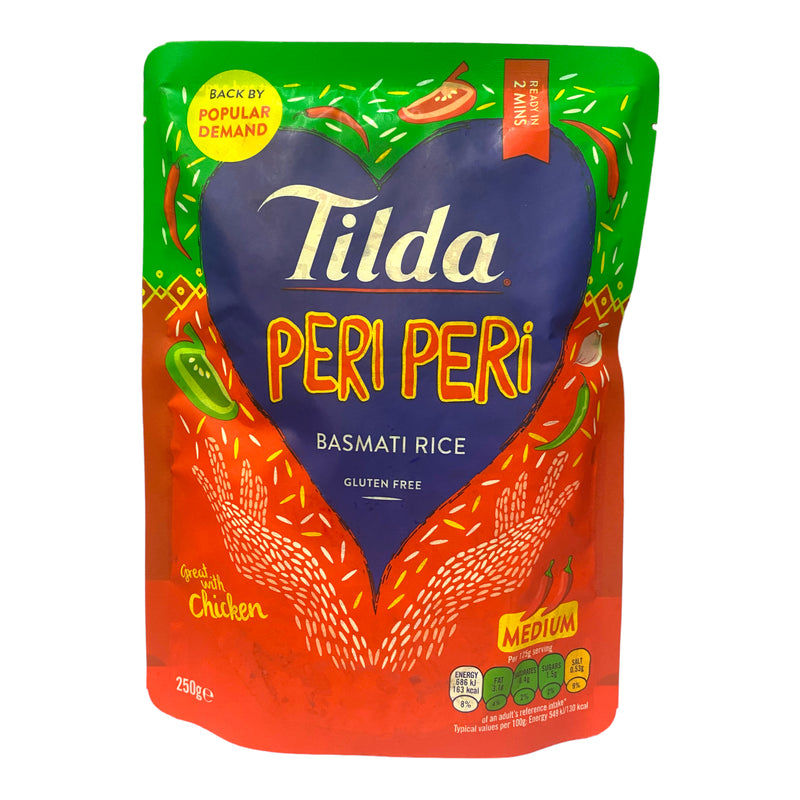 Tilda Peri Peri Medium Basmati Rice 250g