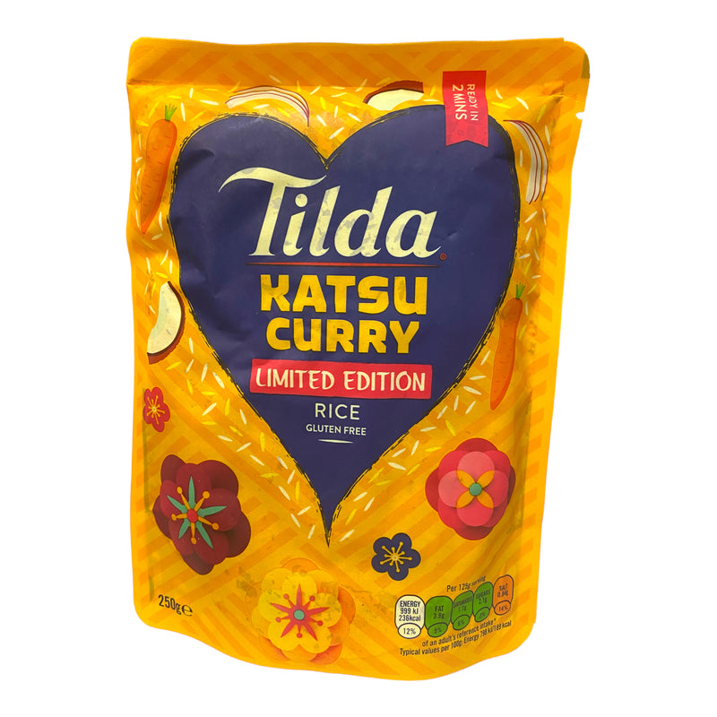 Tilda Katsu Curry Limited Edition Rice 250g
