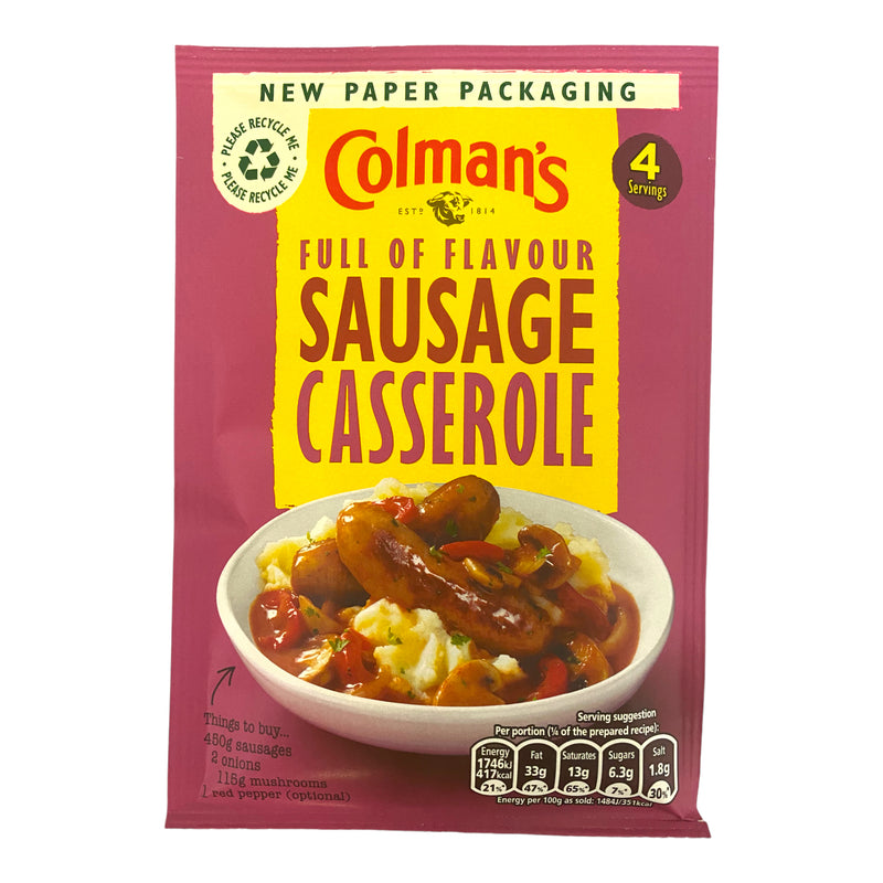 Colmans Sausage Casserole 39g