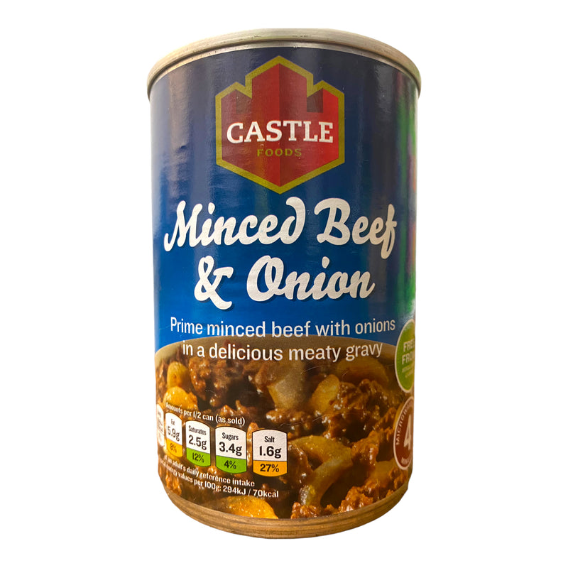 Castle Minced Beef & Onion 400g