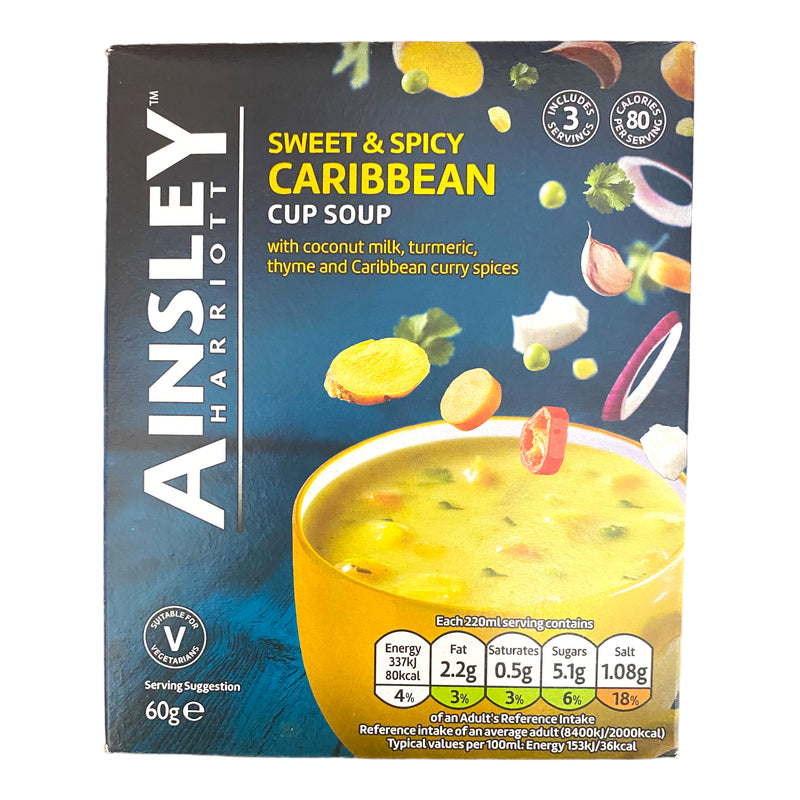 Ainsley Sweet & Spicy Caribbean Cup Soup x 3