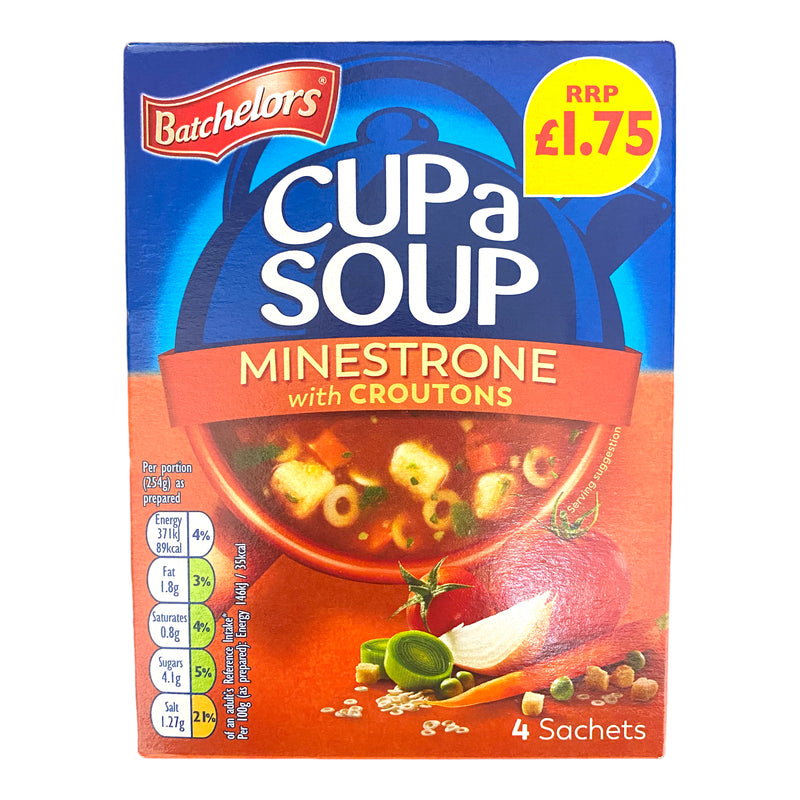 Batchelors Cup a Soup Minestrone x 4