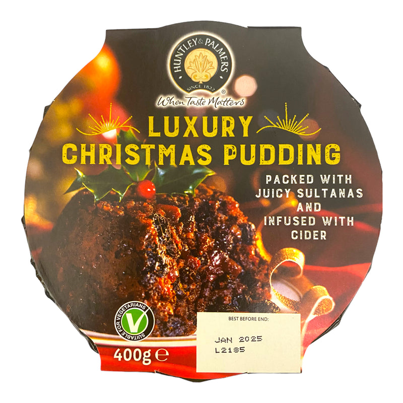 Huntley & Palmers Luxury Christmas Pudding 400g