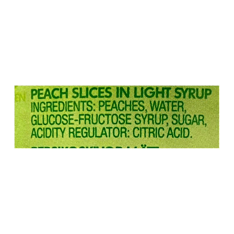 Del Monte Peach Slice In Light syrup 227g