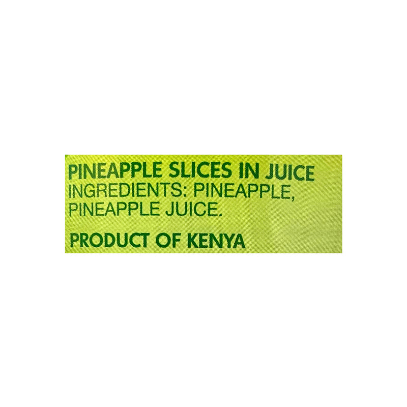 Del Monte Pineapple Slices In Juice 435g