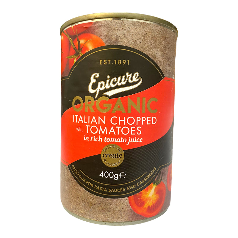 Epicure Organic Italian Chopped Tomatoes 400g