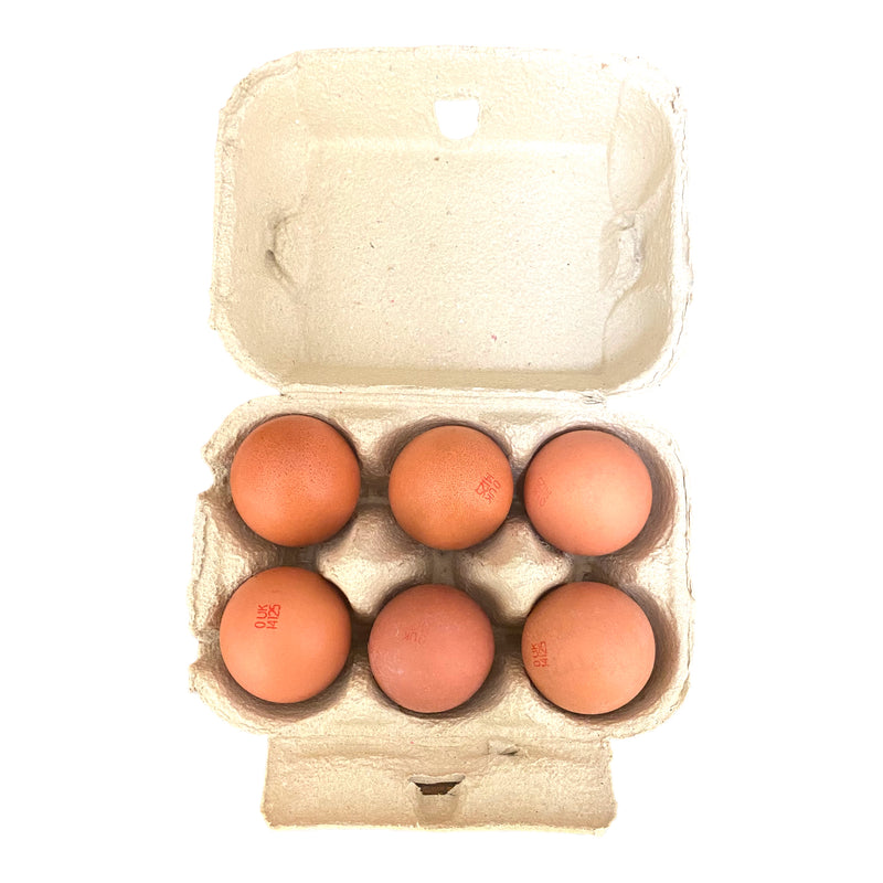 Organic Eggs 6 Pack