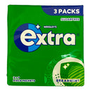 Wrigleys Extra Gum Spearmint 3 x 12.6g