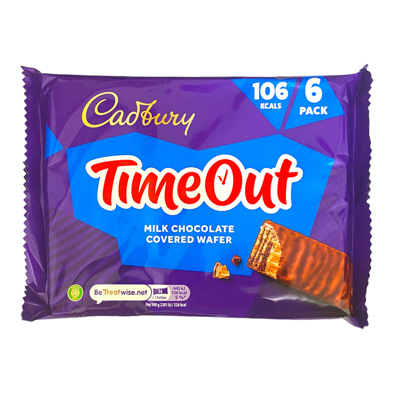 Cadbury TimeOut 6 x 20.2g