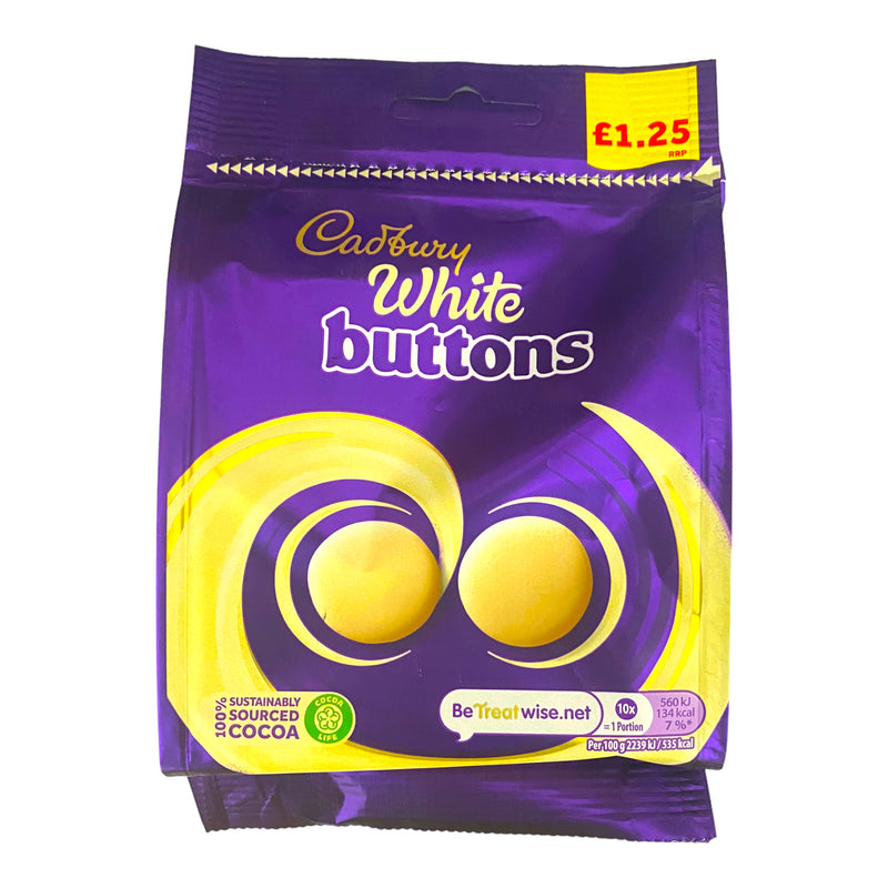 Cadbury White Buttons 95g
