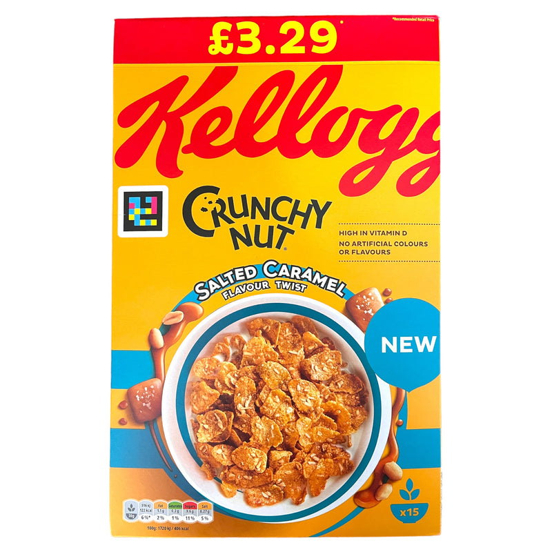 Kellogg’s Crunchy Nut Salted Caramel 460g
